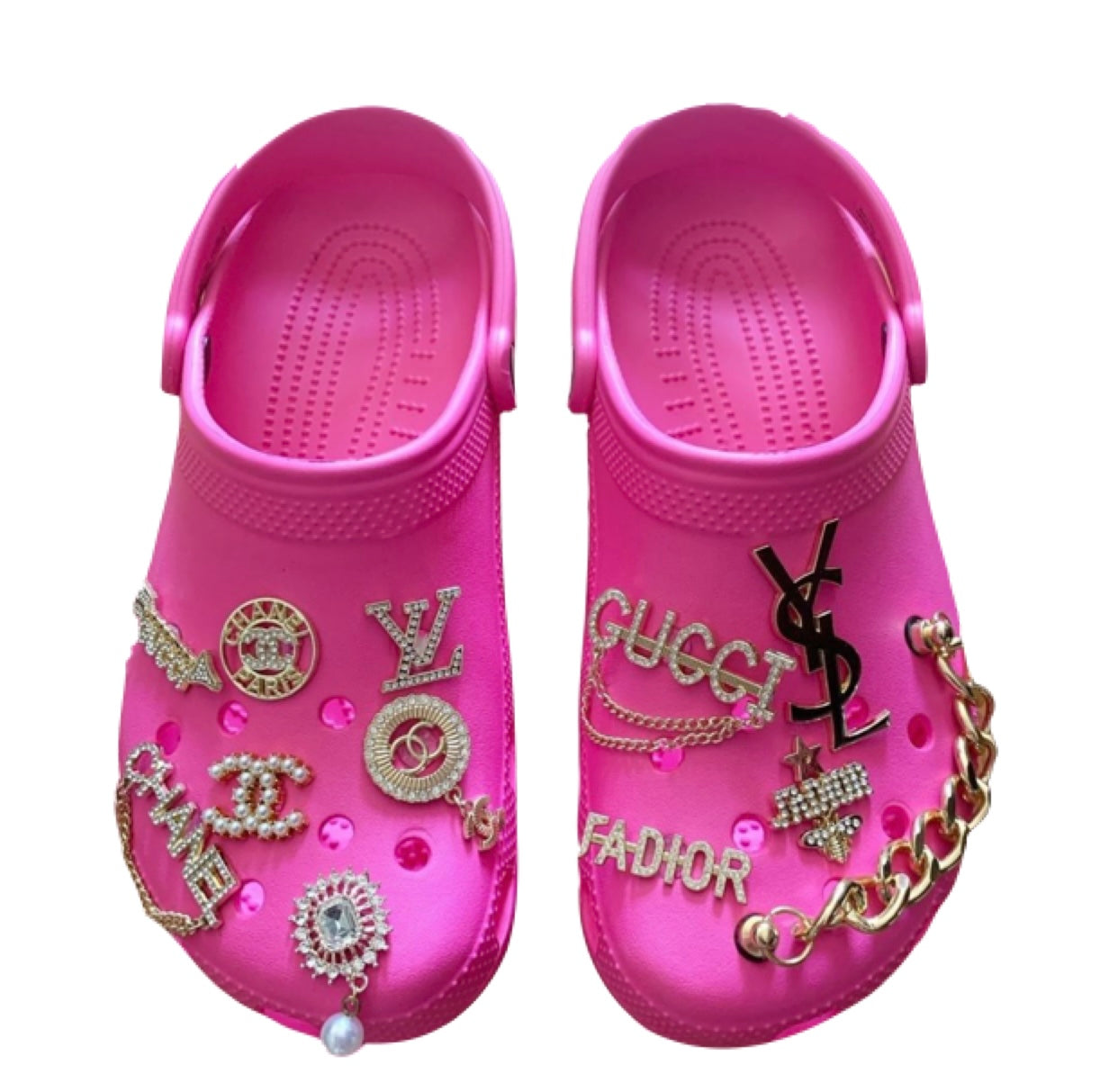 Luxury Pink Crocs